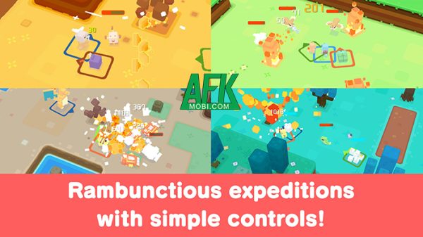 Khám phá thế giới Pokémon được tái hiện dưới dạng khối lập phương tại Pokémon Quest afkmobi pokemonquest 1jpg