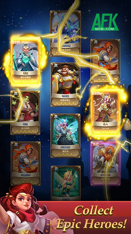 Puzzle Legends cho bạn chiến đấu với quái vật bằng cách xếp kim cương 4 Puzzle Legends cho bạn chiến đấu với quái vật bằng cách xếp kim cương 4