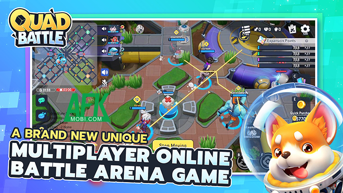 Quad Battle game MOBA chiến thuật với lối chơi độc đáo theo phong cách 4v4v4v4 0 Quad Battle game MOBA chiến thuật với lối chơi độc đáo theo phong cách 4v4v4v4 0