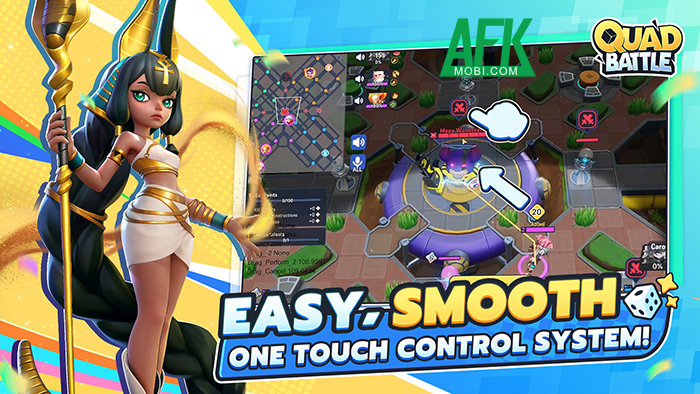 Quad Battle game MOBA chiến thuật với lối chơi độc đáo theo phong cách 4v4v4v4 2 Quad Battle game MOBA chiến thuật với lối chơi độc đáo theo phong cách 4v4v4v4 2