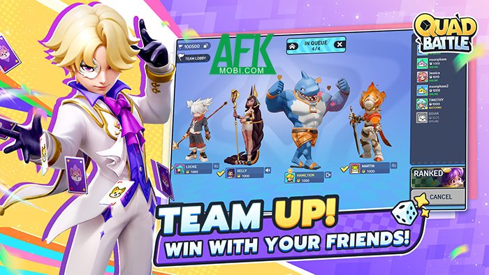 Quad Battle game MOBA chiến thuật với lối chơi độc đáo theo phong cách 4v4v4v4 1 Quad Battle game MOBA chiến thuật với lối chơi độc đáo theo phong cách 4v4v4v4 1