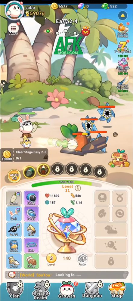 Bắt đầu hành trình phát triển chiến binh củ cải trắng trong game Radish Rush 0 Bắt đầu hành trình phát triển chiến binh củ cải trắng trong game Radish Rush 0