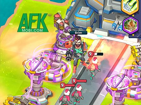 Raid Rush: Tower Defense TD game phòng thủ tháp kết hợp chiến thuật xây dựng bộ bài afkmobi raidrush 1jpg