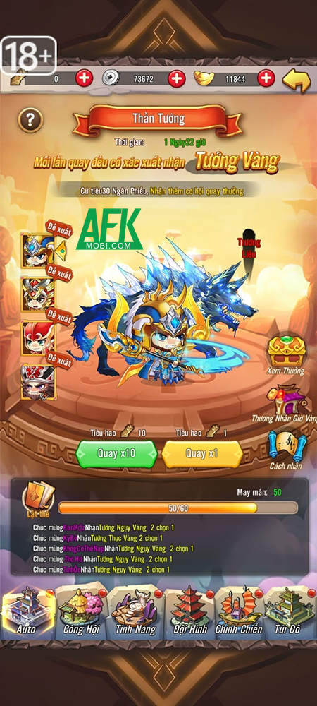 3Q Chiến Đi mang đến cho game thủ trải nghiệm đấu tướng Tam Quốc đầy sáng tạo và mới lạ 6 3Q Chiến Đi mang đến cho game thủ trải nghiệm đấu tướng Tam Quốc đầy sáng tạo và mới lạ 6