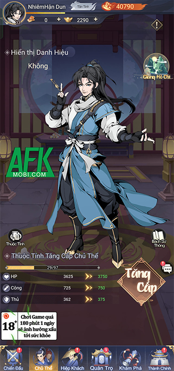 Đại Hiệp Tap Tap mang đến trải nghiệm nhẹ nhàng nhưng không kém phần lôi cuốn 0 Đại Hiệp Tap Tap mang đến trải nghiệm nhẹ nhàng nhưng không kém phần lôi cuốn 0