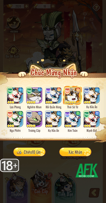 Cảm nhận game mới Tam Quốc Mèo vừa vui vừa quen 5