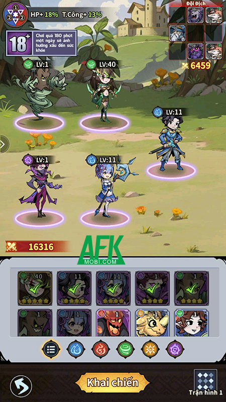 Trải nghiệm cảm giác trở thành truyền nhân bất phàm của Quỷ Vương trong Thần Vực AFK 1 Trải nghiệm cảm giác trở thành truyền nhân bất phàm của Quỷ Vương trong Thần Vực AFK 1