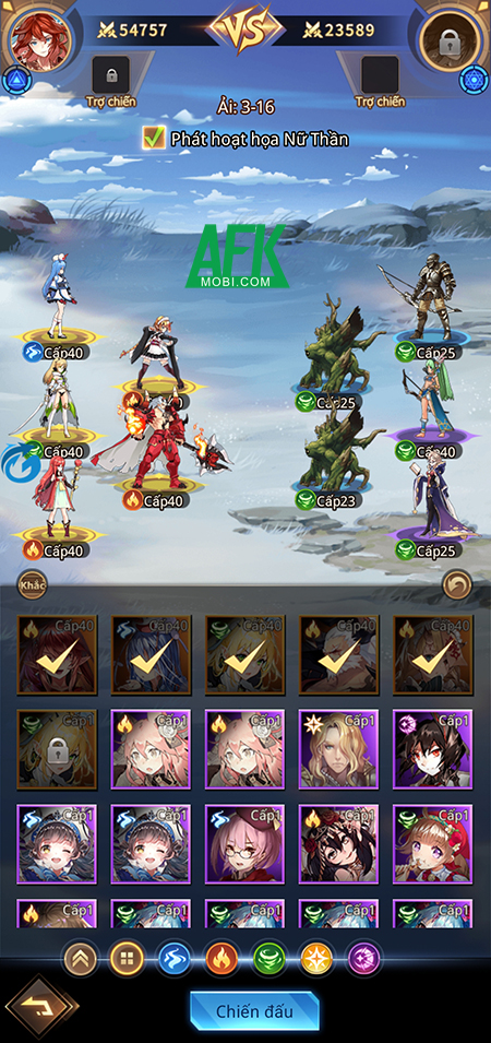 Top 6 game đấu tướng chiến thuật cho phép bạn triệu hồi ra các nữ thần xinh đẹp để chiến đấu 0