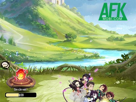 Lạc vào thế giới ngập tràn nhân vật anime quen thuộc cùng Vũ Trụ Anh Hùng Gzone afkmobi reviewvutruanhhung 1jpg