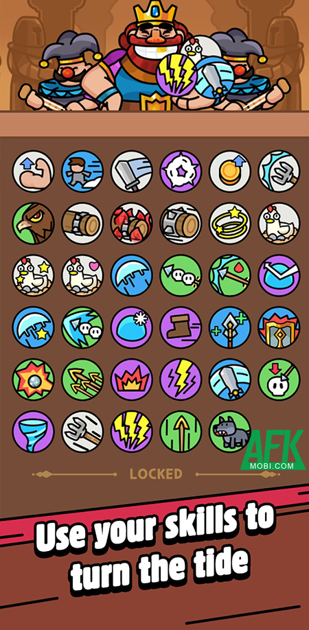 Trợ giúp nhà vua phòng thủ bảo vệ vương quốc trước các đợt quái vật trong Royale Defense 2 Trợ giúp nhà vua phòng thủ bảo vệ vương quốc trước các đợt quái vật trong Royale Defense 2