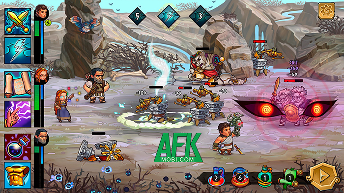 Dẫn dắt các anh hùng cứu lấy thế giới trước sự hủy diệt trong game Run Heroes Run Mobile 2