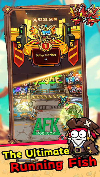 Running Fish - Zombie attack game mở rương kết hợp giữa chủ đề zombie và cá 4 Running Fish - Zombie attack game mở rương kết hợp giữa chủ đề zombie và cá 4