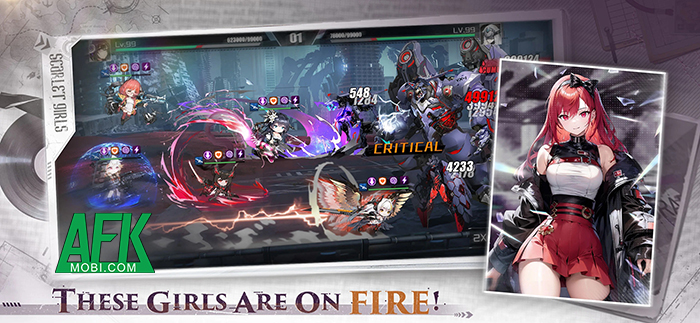 Dẫn dắt các nữ chiến binh chibi chiến đấu chống lại những sinh vật máy móc trong Scarlet Girls 2 Dẫn dắt các nữ chiến binh chibi chiến đấu chống lại những sinh vật máy móc trong Scarlet Girls 2