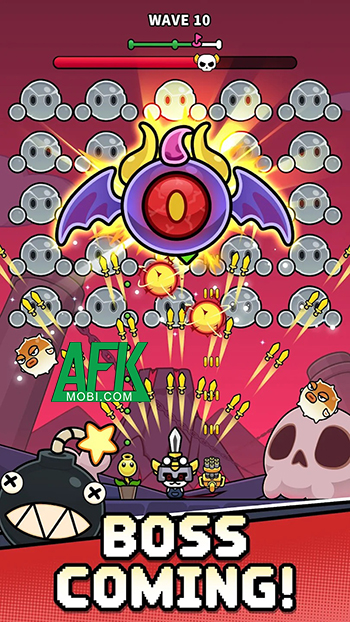 Chống lại các đợt quái vật chất nhờn rơi từ trên trời xuống trong Slime Clash: Roguelike Shooting 4 Chống lại các đợt quái vật chất nhờn rơi từ trên trời xuống trong Slime Clash: Roguelike Shooting 4