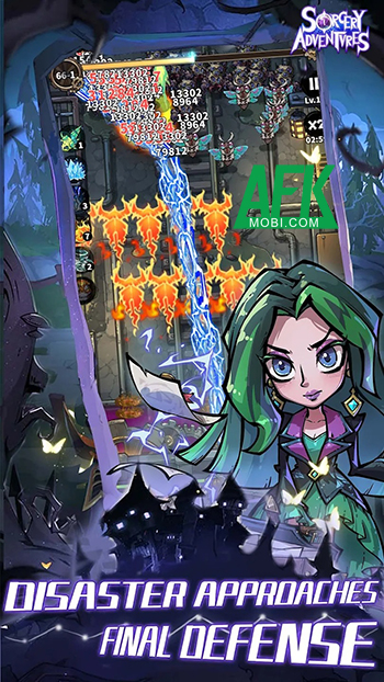 Phòng thủ trước bọn ác quỷ, quái vật bằng ma thuật trong game Sorcery Adventures 1 Phòng thủ trước bọn ác quỷ, quái vật bằng ma thuật trong game Sorcery Adventures 1