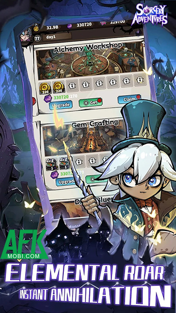 Phòng thủ trước bọn ác quỷ, quái vật bằng ma thuật trong game Sorcery Adventures 3 Phòng thủ trước bọn ác quỷ, quái vật bằng ma thuật trong game Sorcery Adventures 3