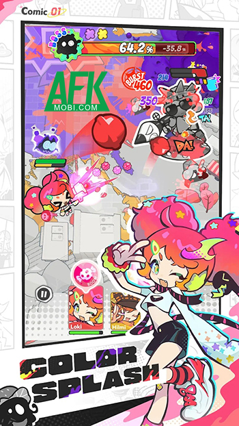 Tô màu cho thế giới cùng các nữ thần dễ thương trong game hành động SPLASH 100! 2 Tô màu cho thế giới cùng các nữ thần dễ thương trong game hành động SPLASH 100! 2