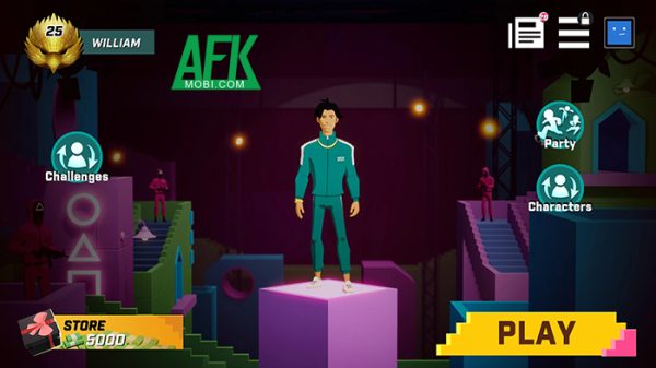 Squid Game: Unleashed game cạnh tranh trực tuyến lấy chủ đề từ bộ phim Trò chơi con mực afkmobi squidgameunleashed 1jpg