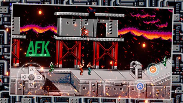 Super Contras: Metal Soldier 2 đưa game thủ trở về tuổi thơ với lối chơi kinh điển afkmobi supercontras 1jpg