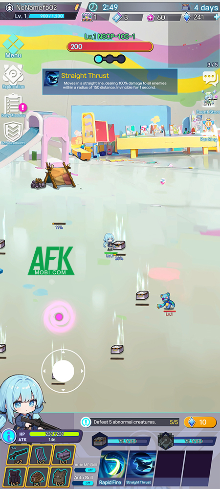 Sinh tồn trong một vùng không gian dị thường tại Survivor Girl: Abnormal Space 2 Sinh tồn trong một vùng không gian dị thường tại Survivor Girl: Abnormal Space 2