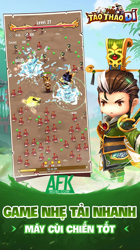 Tào Tháo Dí game casual sinh tồn phong cách roguelike lấy chủ đề Tam Quốc 1