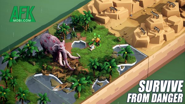 Tapscape Survival game mô phỏng chiến thuật có đồ họa đẹp mắt afkmobi tapscapesurvival 1jpg