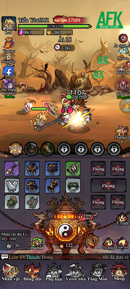 Game mới Tây Du Quậy cho người chơi hóa thân hầu vương và bắt đầu hành trình trừ yêu 3 Game mới Tây Du Quậy cho người chơi hóa thân hầu vương và bắt đầu hành trình trừ yêu 3