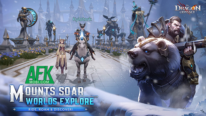 The Dragon Odyssey game MMORPG đưa các game thủ bước vào một vùng đất huyền bí 2