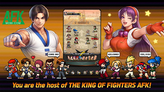 THE KING OF FIGHTERS AFK game đấu tướng rảnh tay chủ đề Quyền Vương 0 THE KING OF FIGHTERS AFK game đấu tướng rảnh tay chủ đề Quyền Vương 0