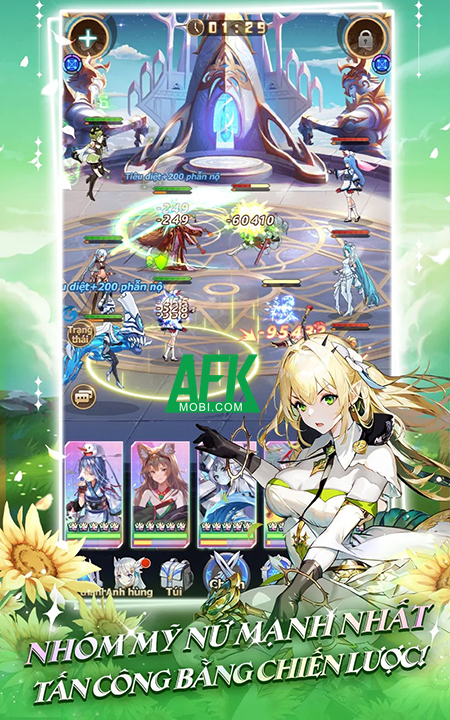 Game chiến thuật thẻ tướng Thiếu Nữ Aline, Chạy Đi! về Việt Nam 1