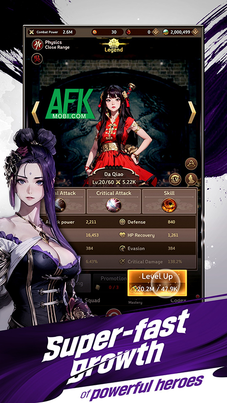 Three Kingdoms: Idle Chronicle game nhàn rỗi chủ đề Tam Quốc với đồ họa 3D cực đẹp mắt 2 Three Kingdoms: Idle Chronicle game nhàn rỗi chủ đề Tam Quốc với đồ họa 3D cực đẹp mắt 2