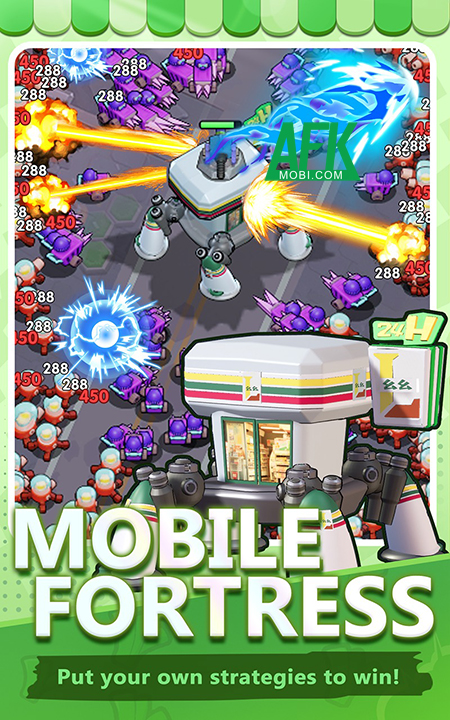 Càn quét các thành phố zombie trên lâu đài di động khổng lồ trong TopCastle 0