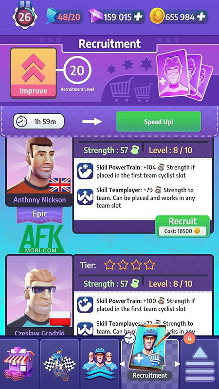 Tour de France Cycling Legends game mô phỏng đua xe đạp với lối chơi đơn giản 2 Tour de France Cycling Legends game mô phỏng đua xe đạp với lối chơi đơn giản 2