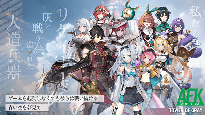 Tower of Gray sự kết hợp giữa SLG và chiến thuật thẻ tướng 3