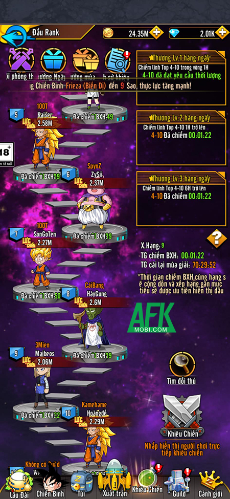 Tổng hợp gift code game Ngọc Rồng Huyền Thoại mới nhất trong tháng 3