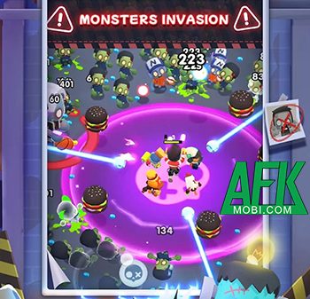 Tập hợp đội siêu quậy chiến đấu sinh tồn trong bối cảnh hậu tận thế với game Trouble Squad afkmobi troublesquad 1jpg