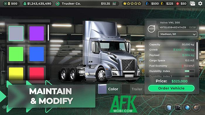 Trở thành ông trùm ngành vận chuyển đường bộ trong game mô phỏng Truck Manager - 2024 3 Trở thành ông trùm ngành vận chuyển đường bộ trong game mô phỏng Truck Manager - 2024 3