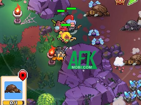 Tiêu diệt lũ quái vật và xây dựng lại vương quốc của bạn trong game Valley Adventurer afkmobi valleyhunter 1jpg