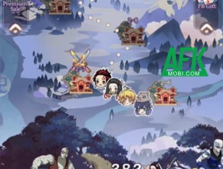 Vampire: Dark Night game chiến thuật đấu tướng idle lấy chủ đề Thanh gươm diệt quỷ afkmobi vampiredarknight 1jpg