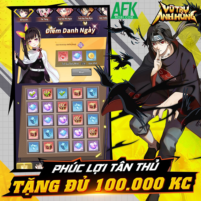 Vũ Trụ Anh Hùng game anime đa vũ trụ mới nữa tiếp tục đổ về thị trường Việt Nam 5 Vũ Trụ Anh Hùng game anime đa vũ trụ mới nữa tiếp tục đổ về thị trường Việt Nam 5