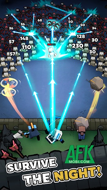 Bảo vệ ngôi làng của bạn trước các đợt quái vật khi đêm xuống tại game War Inc: Rising 2 Bảo vệ ngôi làng của bạn trước các đợt quái vật khi đêm xuống tại game War Inc: Rising 2