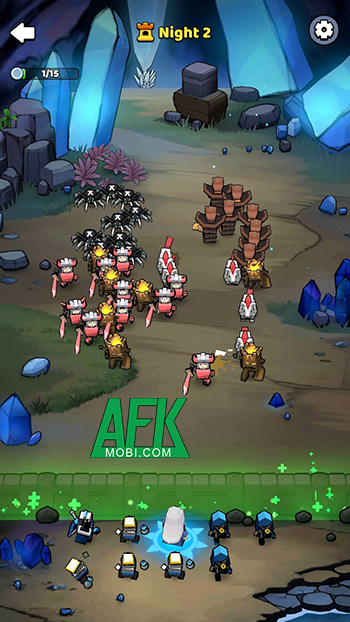 Bảo vệ ngôi làng của bạn trước các đợt quái vật khi đêm xuống tại game War Inc: Rising 3 Bảo vệ ngôi làng của bạn trước các đợt quái vật khi đêm xuống tại game War Inc: Rising 3