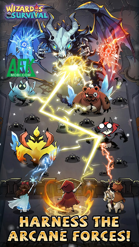 Wizard's Survival cho người chơi nhập vai phù thủy và bảo vệ thị trấn trước quái vật 0 Wizard's Survival cho người chơi nhập vai phù thủy và bảo vệ thị trấn trước quái vật 0