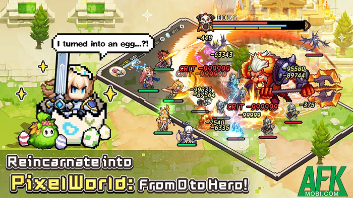 Bắt đầu từ một kẻ vô danh trở thành anh hùng trong Zero to Hero: Pixel Saga 0
