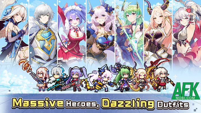 Bắt đầu từ một kẻ vô danh trở thành anh hùng trong Zero to Hero: Pixel Saga 1