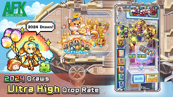 Bắt đầu từ một kẻ vô danh trở thành anh hùng trong Zero to Hero: Pixel Saga 3