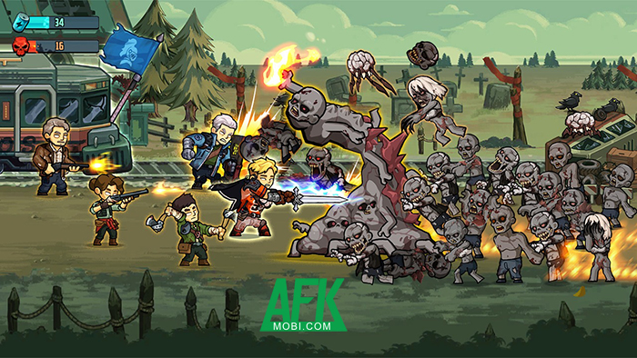 Dẫn dắt những người sống sót chống lại xác sống trong Zombie Warfare: The Death Path 3 Dẫn dắt những người sống sót chống lại xác sống trong Zombie Warfare: The Death Path 3