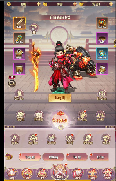 Vào vai Chủ Tướng trẻ tuổi tài cao trí lớn trong game Chân Vương 3Q 2 Vào vai Chủ Tướng trẻ tuổi tài cao trí lớn trong game Chân Vương 3Q 2