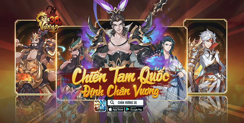 Chân Vương 3Q game nhập vai đấu tướng với nhiều cải tiến cập bến làng game Việt 0 Chân Vương 3Q game nhập vai đấu tướng với nhiều cải tiến cập bến làng game Việt 0