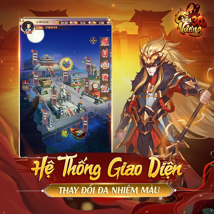 Chân Vương 3Q game nhập vai đấu tướng với nhiều cải tiến cập bến làng game Việt 12 Chân Vương 3Q game nhập vai đấu tướng với nhiều cải tiến cập bến làng game Việt 12